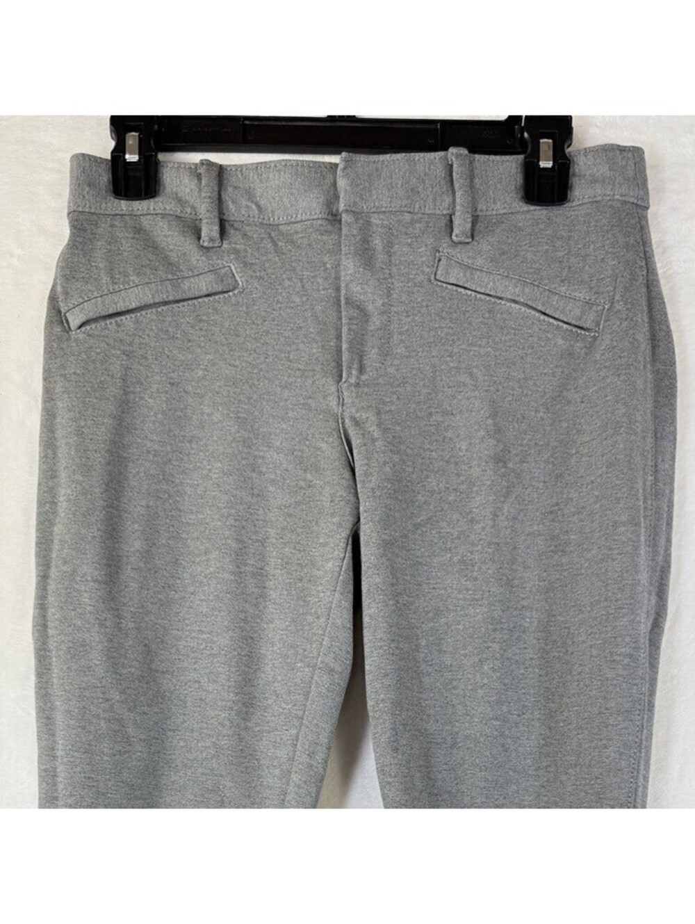 Gap Double Knit Pants 4 Womens Skinny Ankle Gray